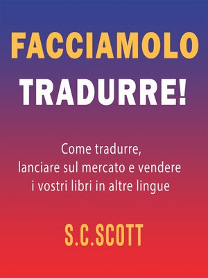 cover image of Facciamolo tradurre!
